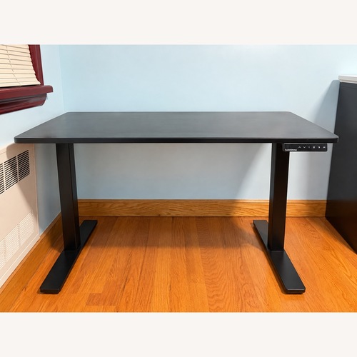 Used Black Metal Desk for sale on AptDeco