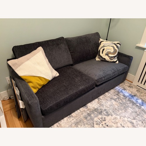 Used ABC Carpet and Home Lucali Dark Gray 2 Seater Sofa for sale on AptDeco