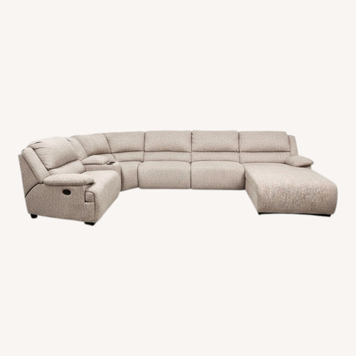 Used Ashley Furniture Light Gray 3+ Piece Sectional for sale on AptDeco