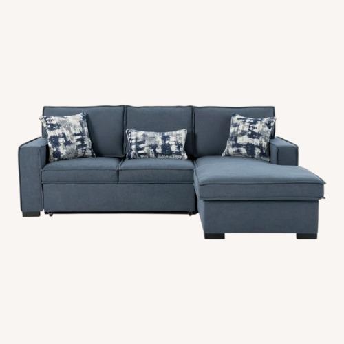 Used Bob-O-Pedic Sectional + Sleeper for sale on AptDeco