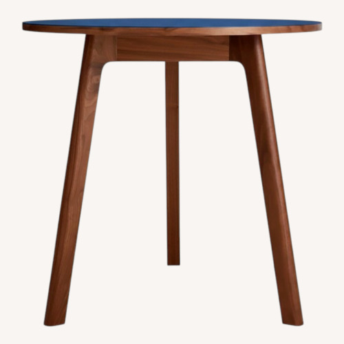 Used Blu Dot Black Wood Cafe Table for sale on AptDeco