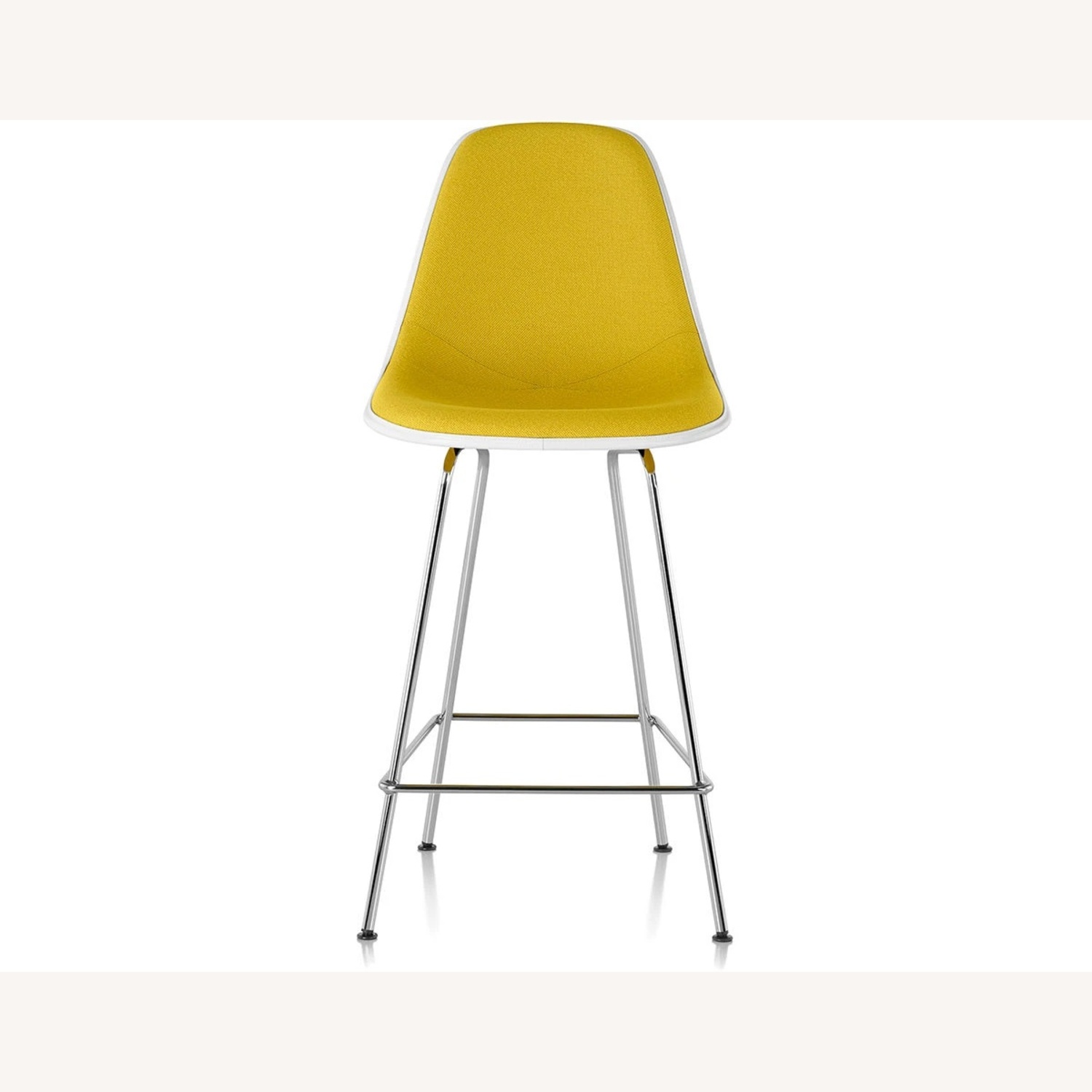 Eames White Counter Stools - image-4