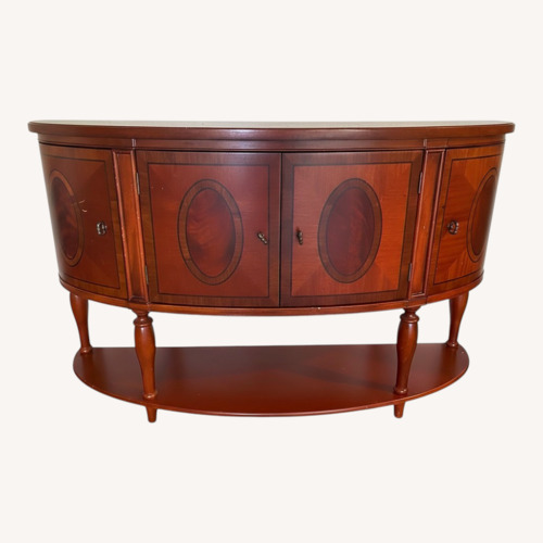 Used Dark Brown Mahogany Credenza for sale on AptDeco