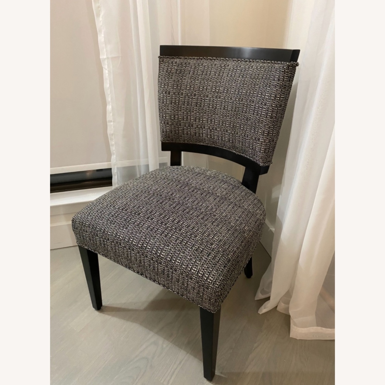 Custom Upholstered Wood Dining Chairs - image-5