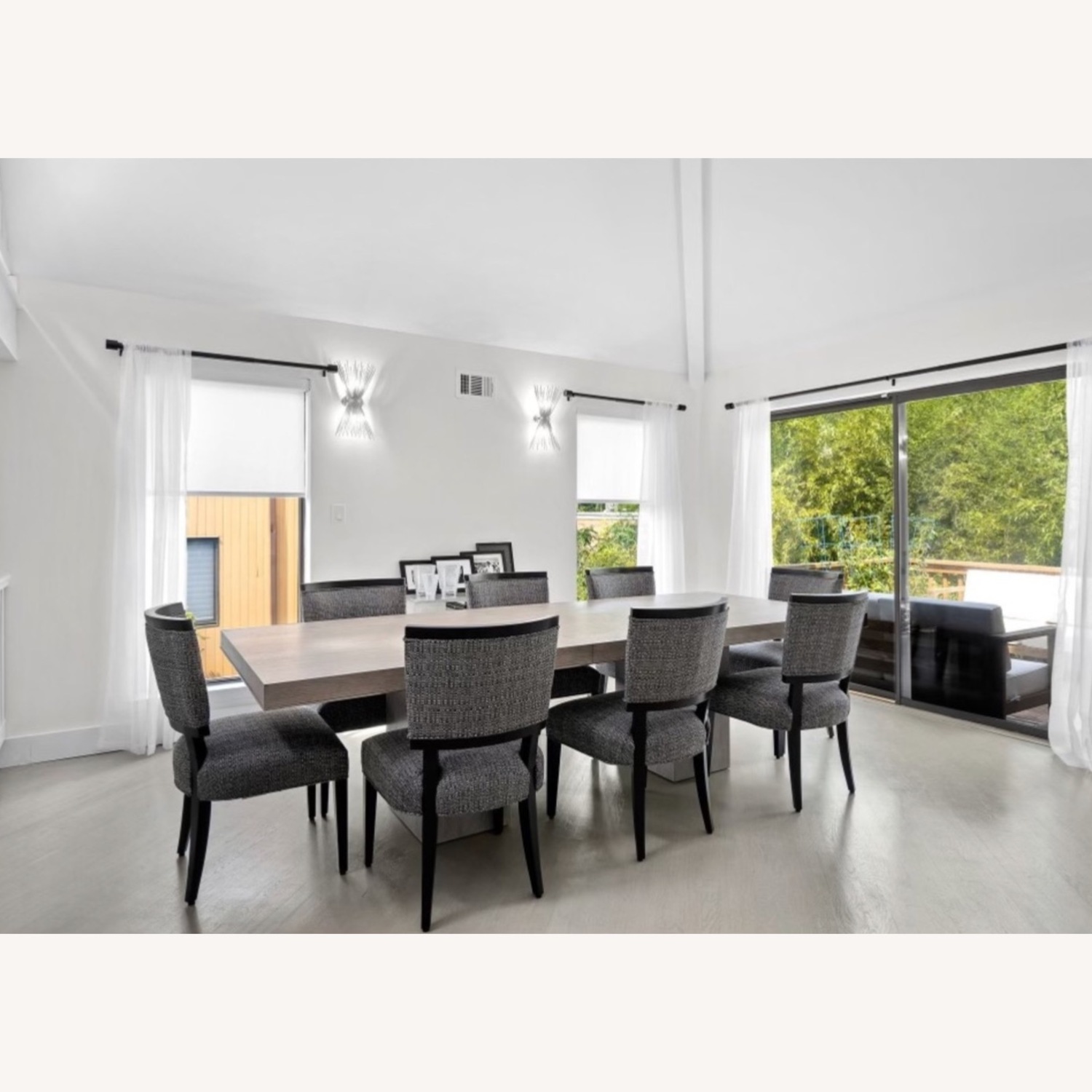 Custom Upholstered Wood Dining Chairs - image-3