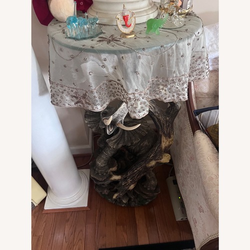 Used Unique Elephant End Side Table  for sale on AptDeco