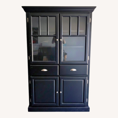 Used Glass Dining Cabinet  for sale on AptDeco