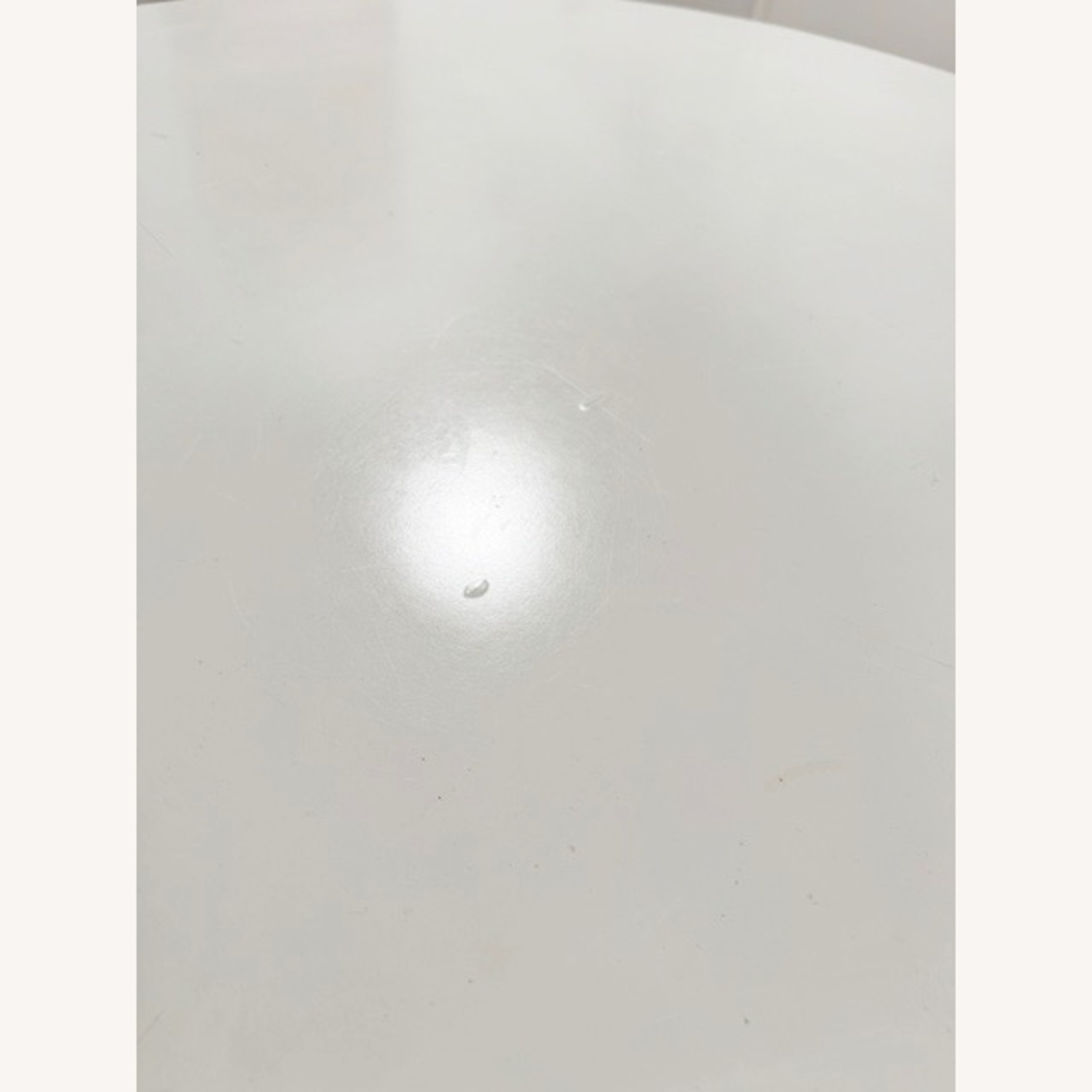 CB2 Odyssey Round White Tulip Dining Table - image-5
