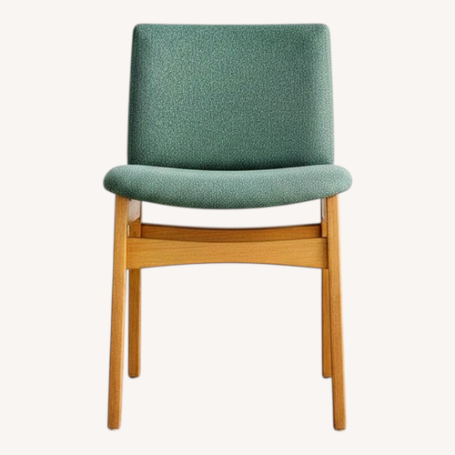 Used Article Green Wood Dining Chair for sale on AptDeco