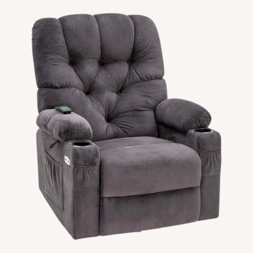 Used Dark Gray Fabric Recliners for sale on AptDeco