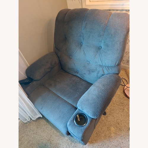 Used Dark Gray Fabric Recliners for sale on AptDeco