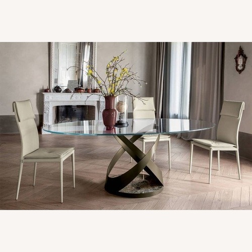 Used Tonin Casa Capri Italian Designer Dining Table for sale on AptDeco