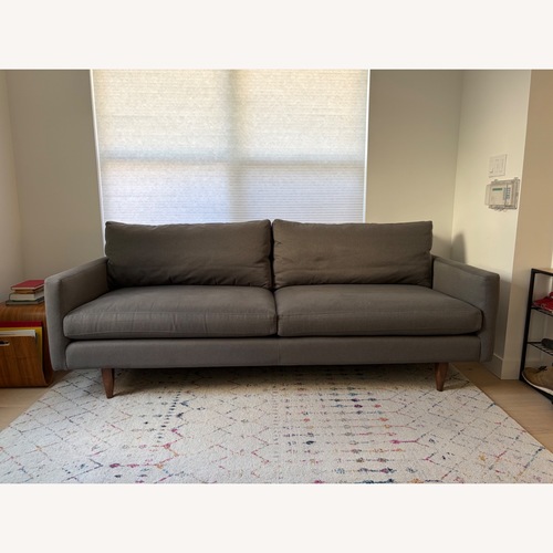 Used Room & Board Jasper Dark Grey 86inch Sofa for sale on AptDeco