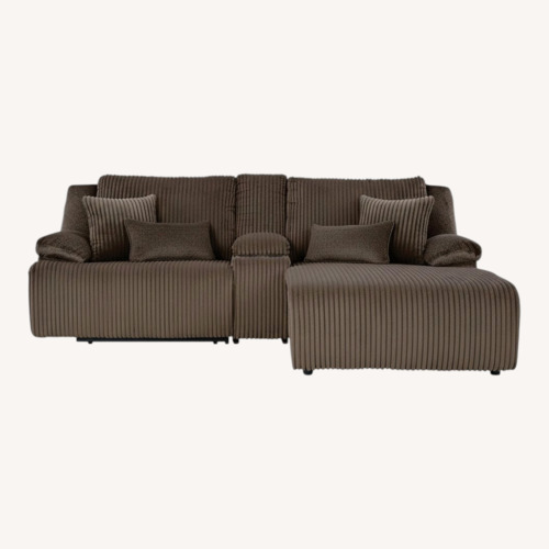 Used Top Tier 3-Piece Manual Reclining Modular Sectional  for sale on AptDeco