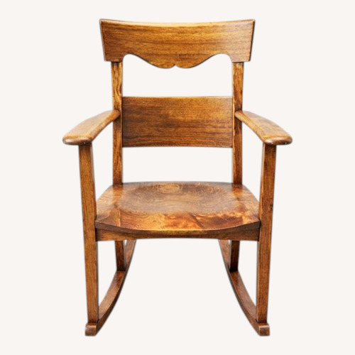 Used Antique Wood Rocking Chair for sale on AptDeco
