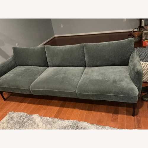 Used West Elm Penn 87” Dark Gray Fabric 3+ Seater Sofa for sale on AptDeco