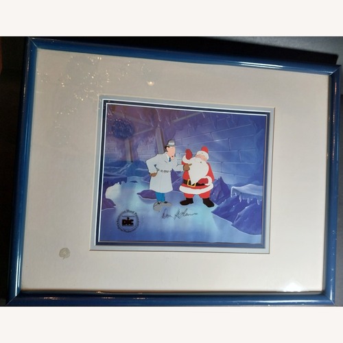 Used Inspector Gadget Christma Cel Signed with COA for sale on AptDeco