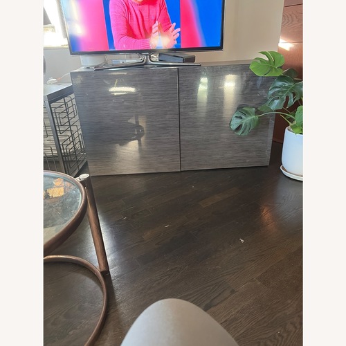 Used IKEA Lacquer Media Storage for sale on AptDeco