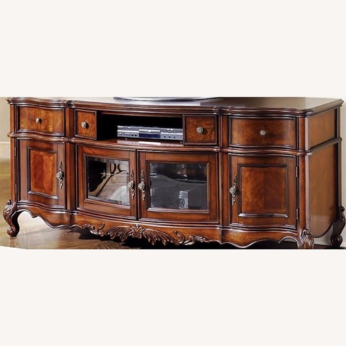 Used Vintage Fairmont Designs Wood TV/Media Stand for sale on AptDeco