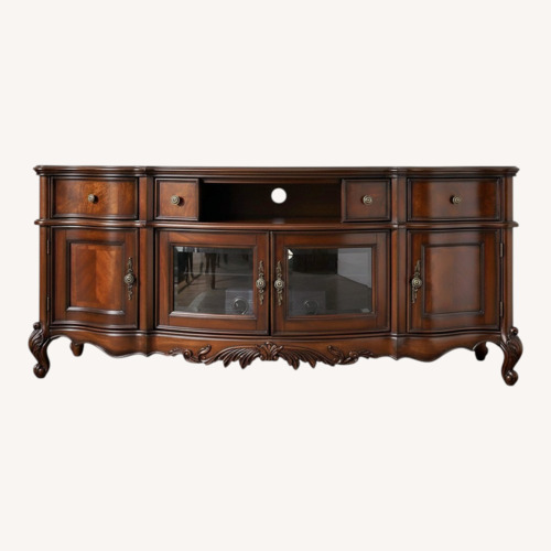 Used Vintage Fairmont Designs Wood TV/Media Stand for sale on AptDeco