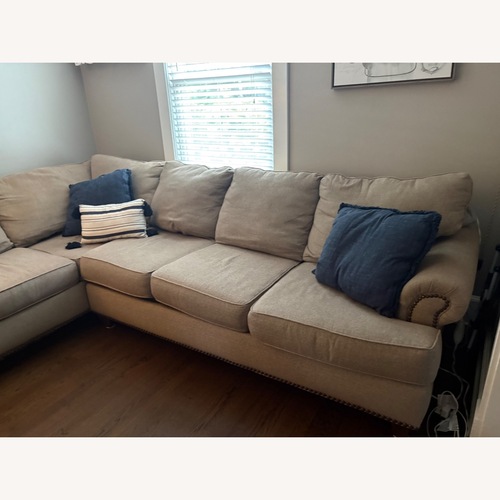 Used 2 Piece Sectional Couch for sale on AptDeco