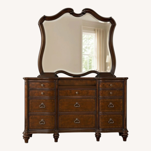 Used Dark Brown Wood Dresser for sale on AptDeco