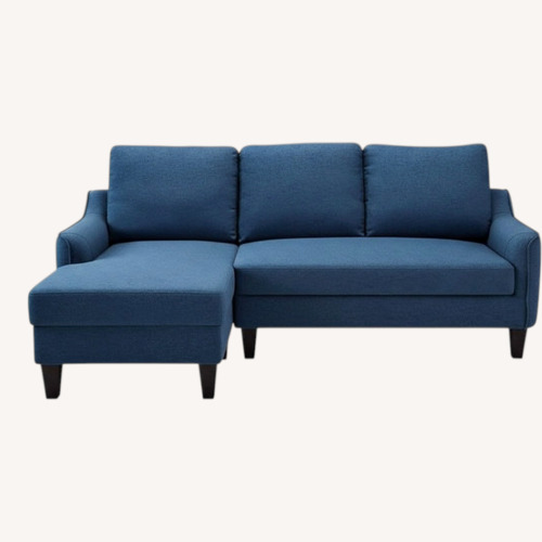 Used Ashley Furniture Blue Fabric Sleeper Sofa for sale on AptDeco