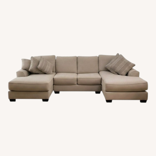 Used Ashley Furniture 3-Piece Sectional Sofa for sale on AptDeco