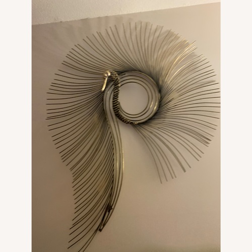Used Peacock Wall Decoration  for sale on AptDeco