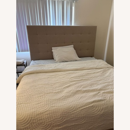 Used Ashley Furniture Light Brown Headboard for sale on AptDeco