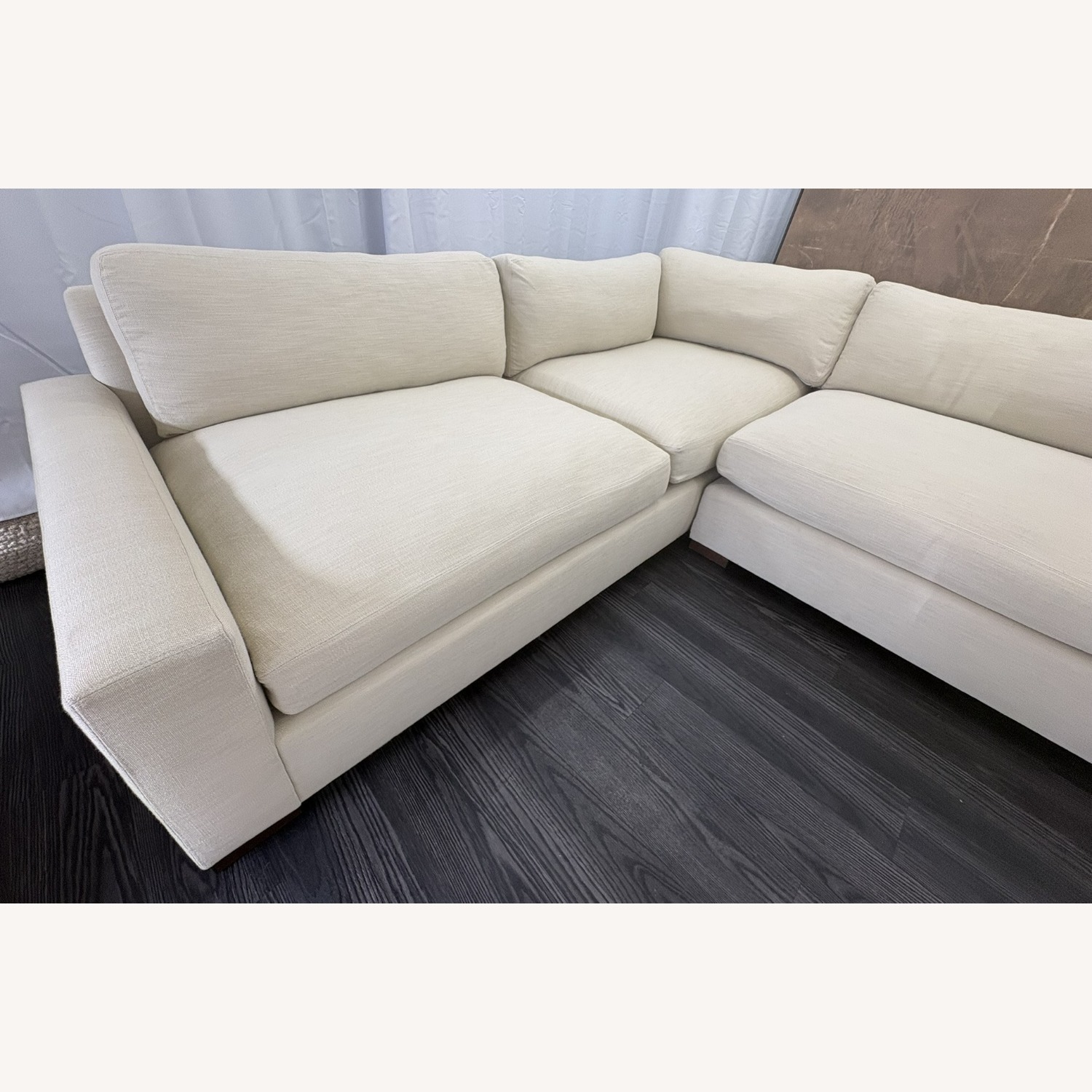 Restoration Hardware Maxwell L-Sectional | Classic | Down | Dune - image-10