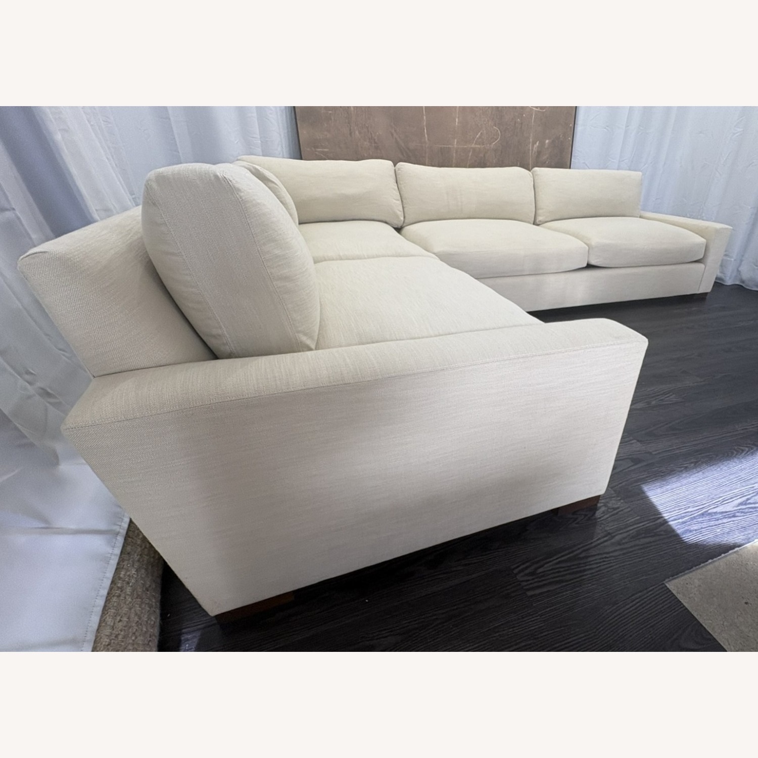 Restoration Hardware Maxwell L-Sectional | Classic | Down | Dune - image-26