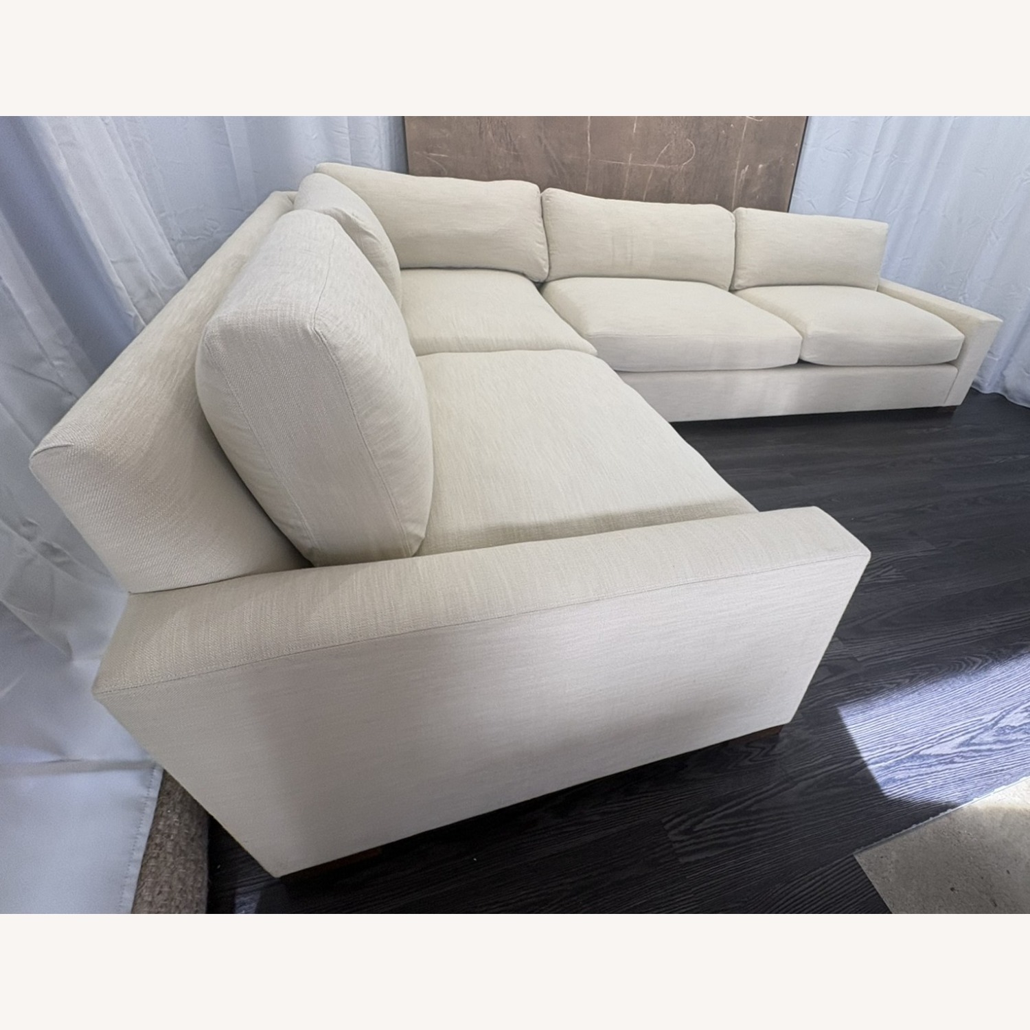 Restoration Hardware Maxwell L-Sectional | Classic | Down | Dune - image-28