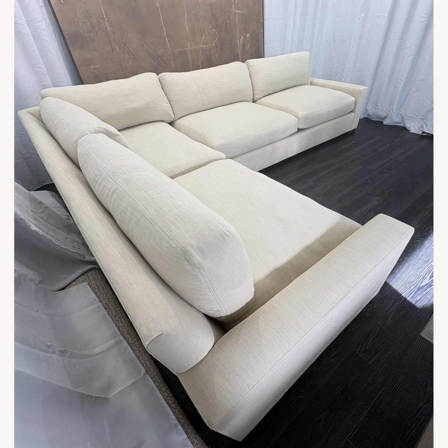 Restoration Hardware Maxwell L-Sectional | Classic | Down | Dune - image-25