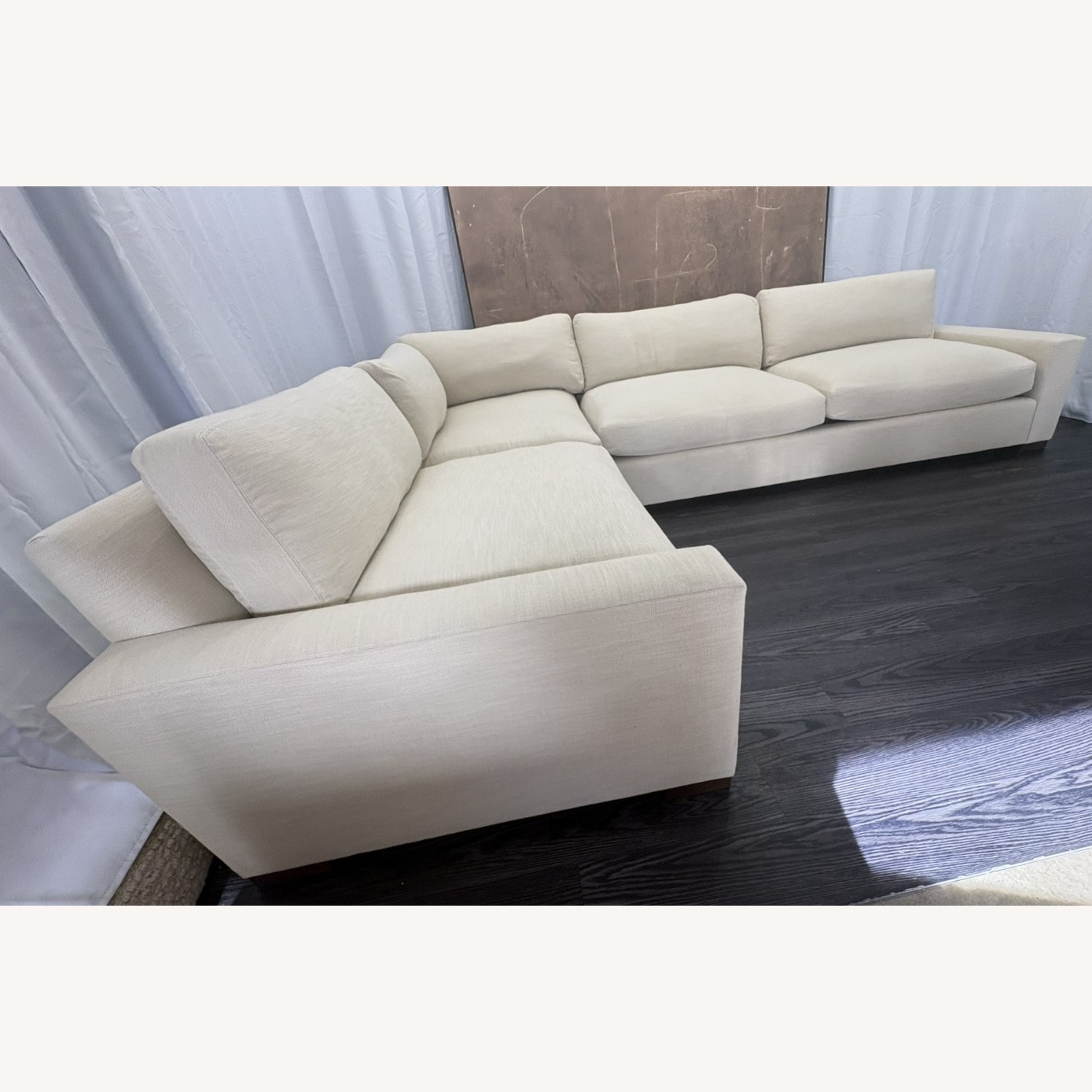 Restoration Hardware Maxwell L-Sectional | Classic | Down | Dune - image-32