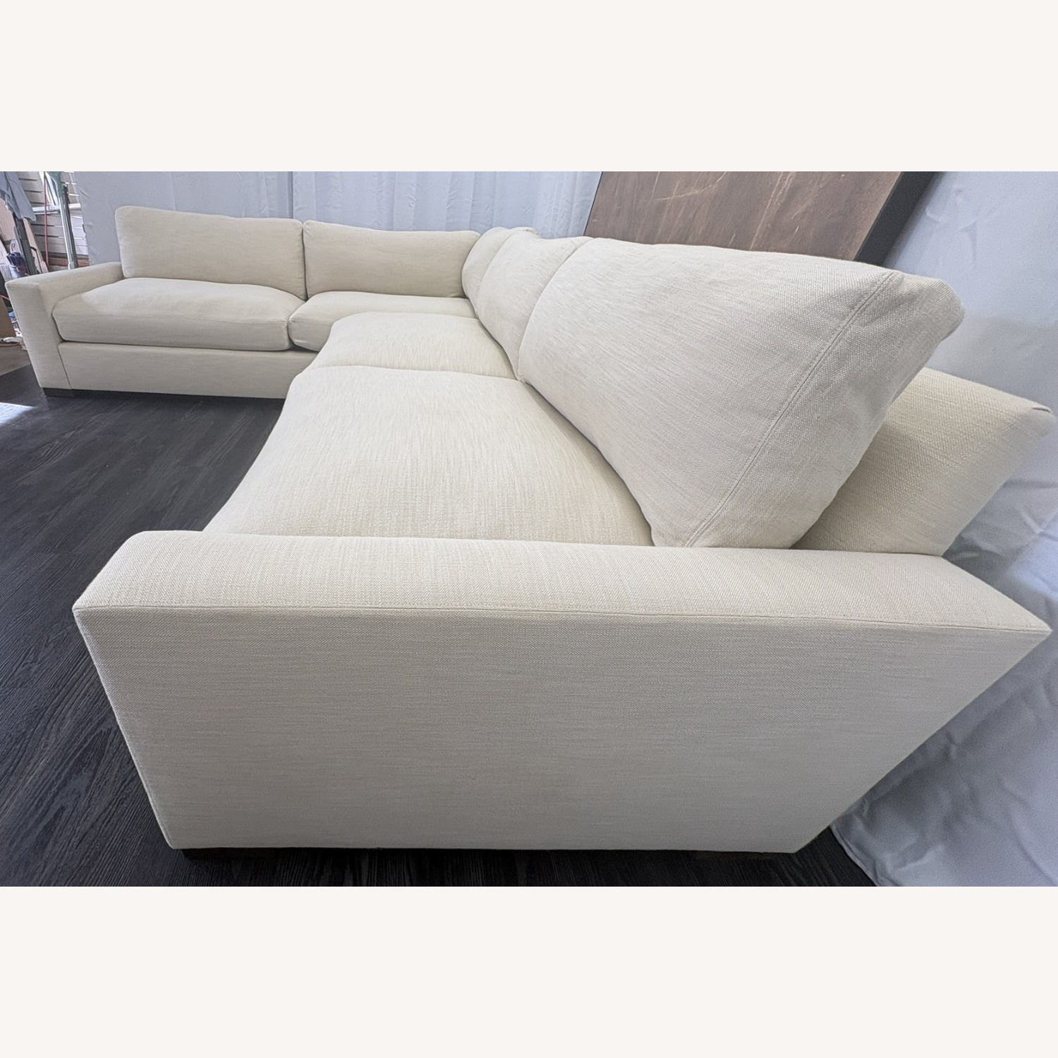 Restoration Hardware Maxwell L-Sectional | Classic | Down | Dune - image-6