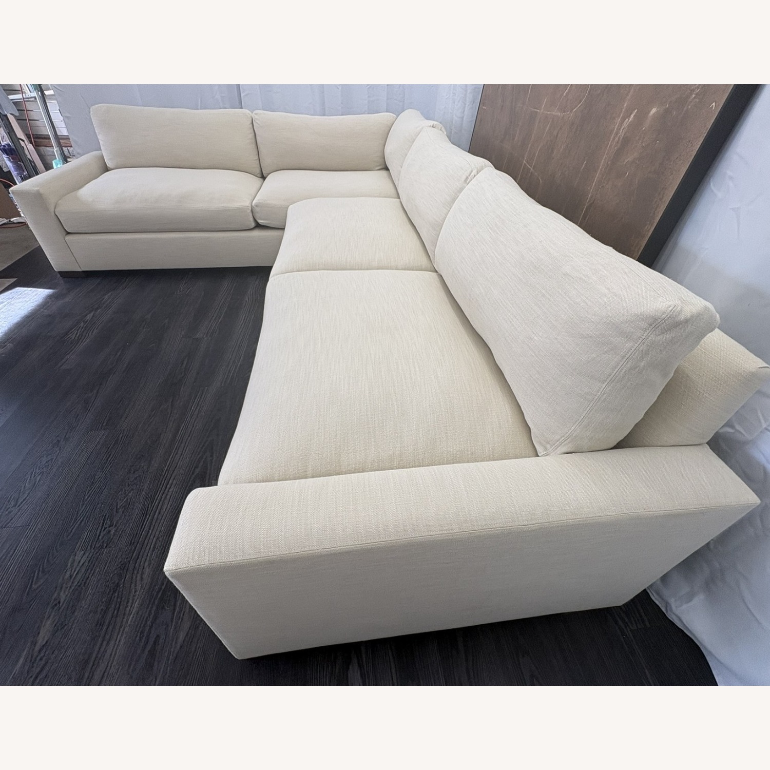 Restoration Hardware Maxwell L-Sectional | Classic | Down | Dune - image-7