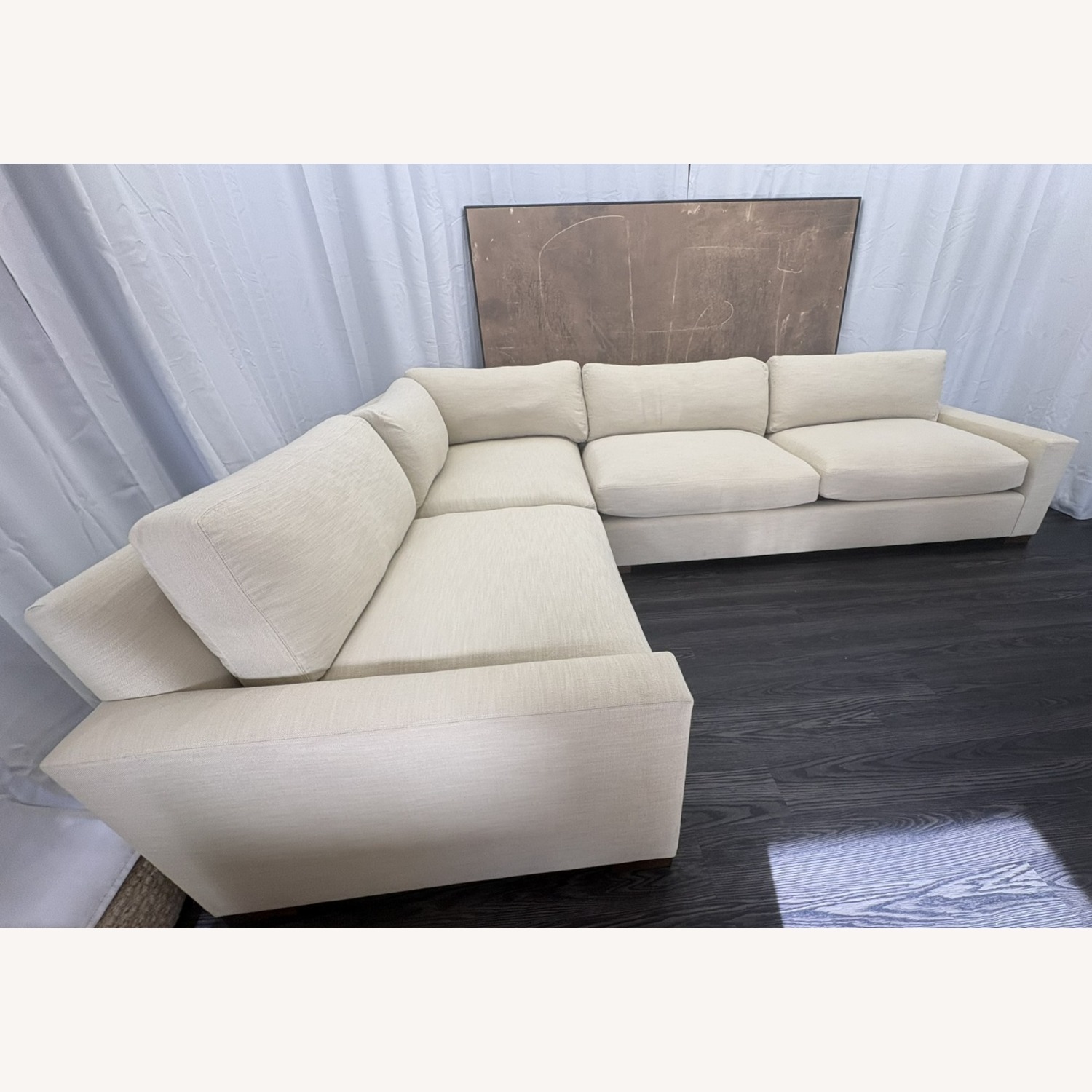Restoration Hardware Maxwell L-Sectional | Classic | Down | Dune - image-40