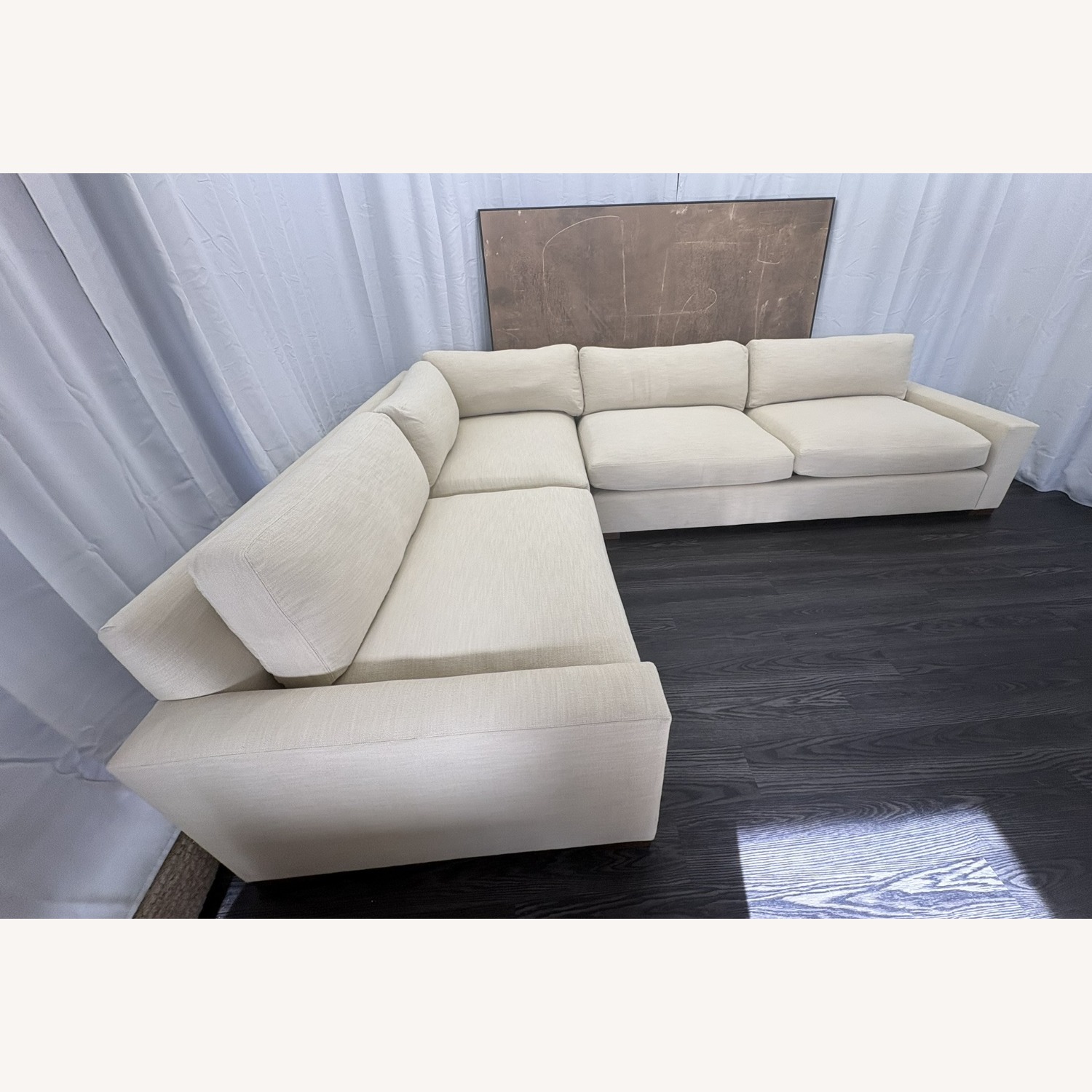 Restoration Hardware Maxwell L-Sectional | Classic | Down | Dune - image-30