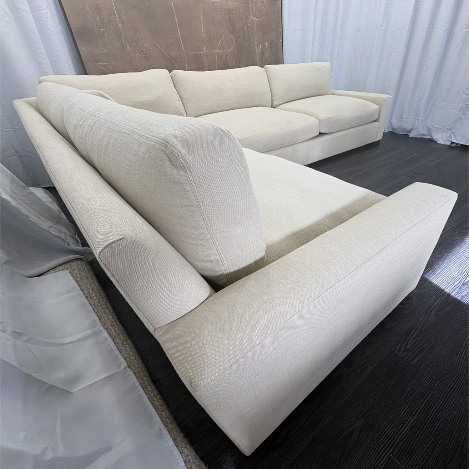 Restoration Hardware Maxwell L-Sectional | Classic | Down | Dune - image-23
