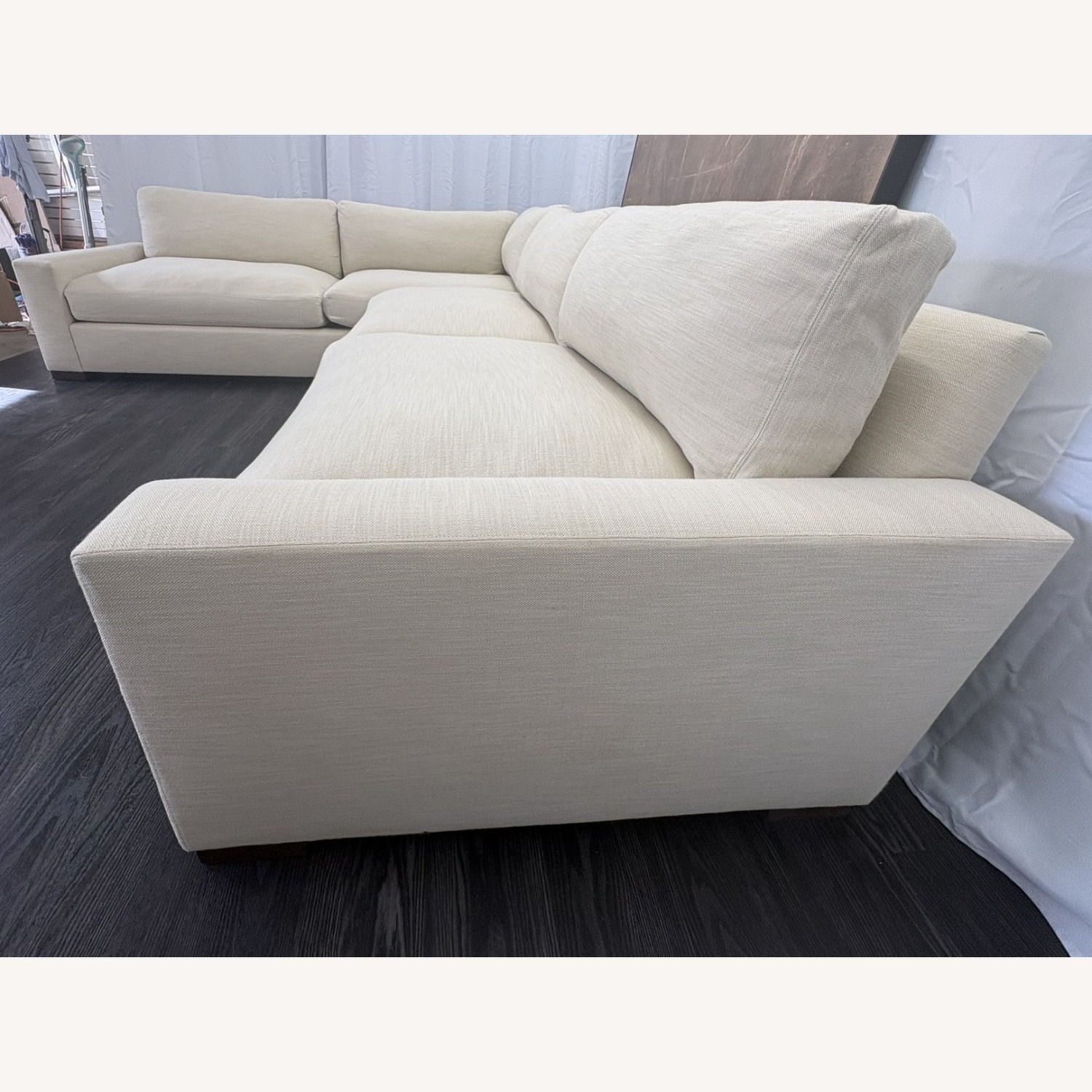 Restoration Hardware Maxwell L-Sectional | Classic | Down | Dune - image-5