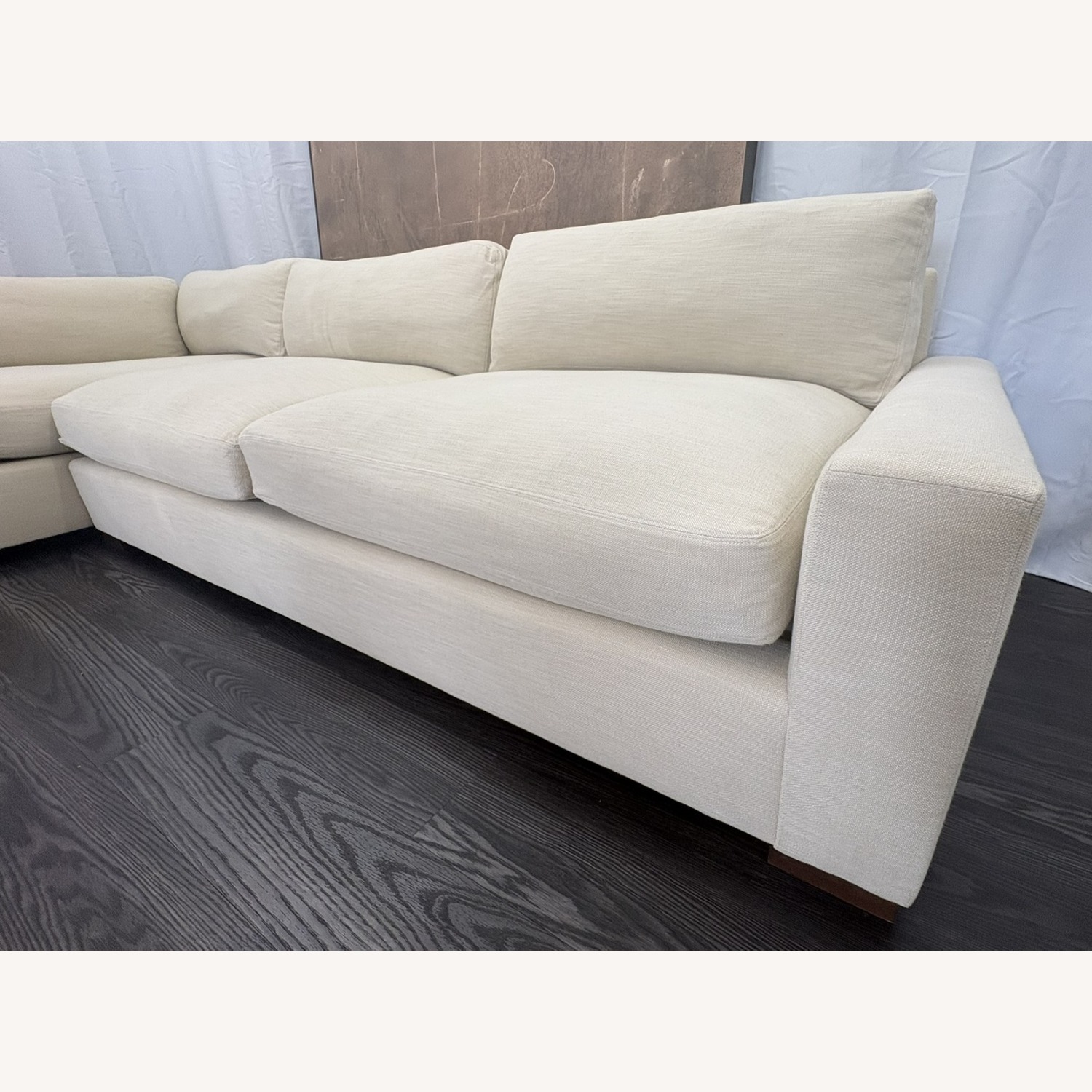 Restoration Hardware Maxwell L-Sectional | Classic | Down | Dune - image-11