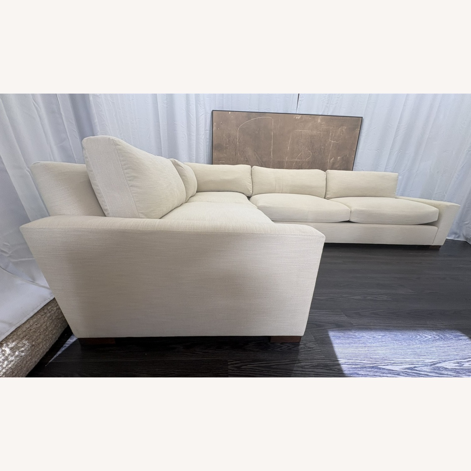 Restoration Hardware Maxwell L-Sectional | Classic | Down | Dune - image-2