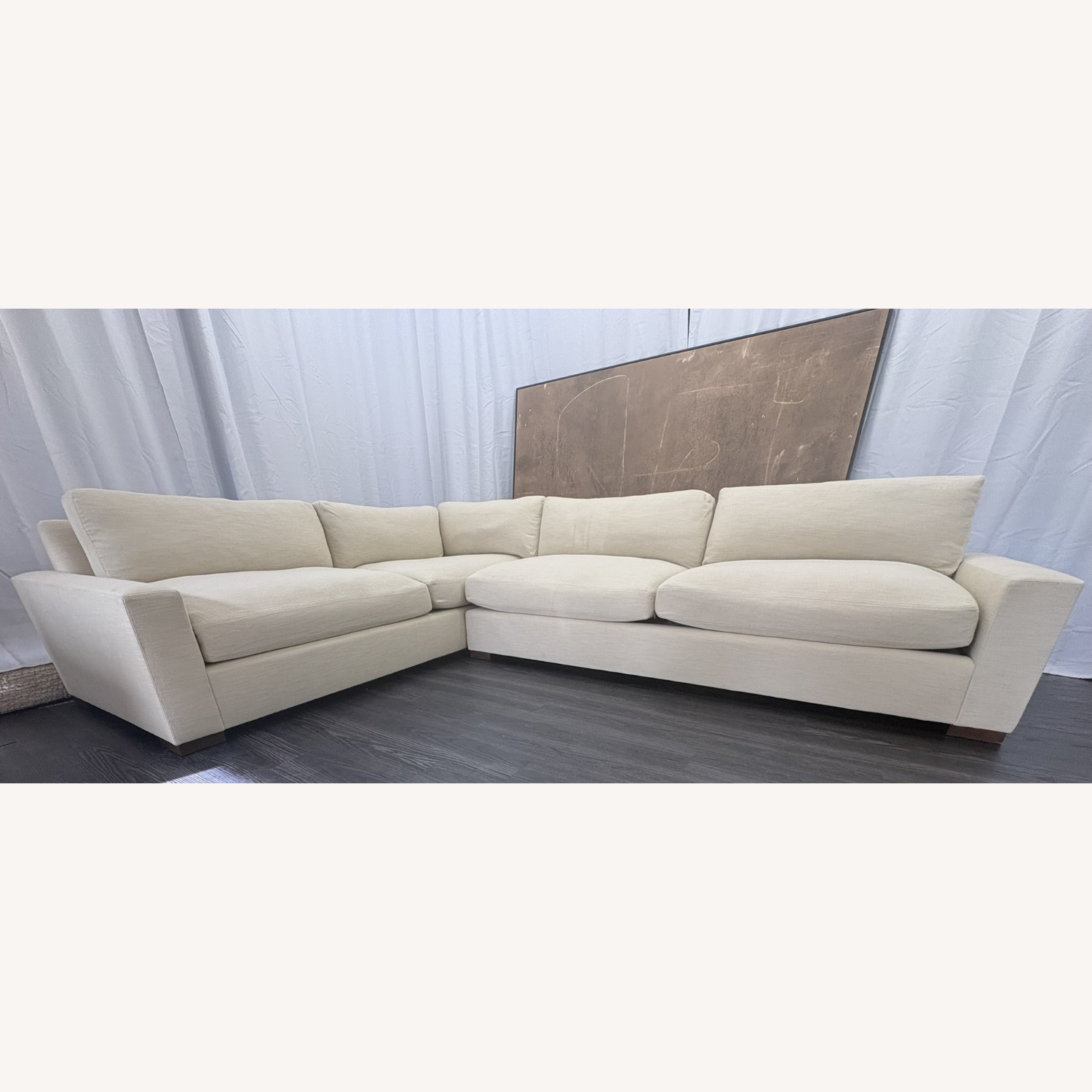 Restoration Hardware Maxwell L-Sectional | Classic | Down | Dune - image-39