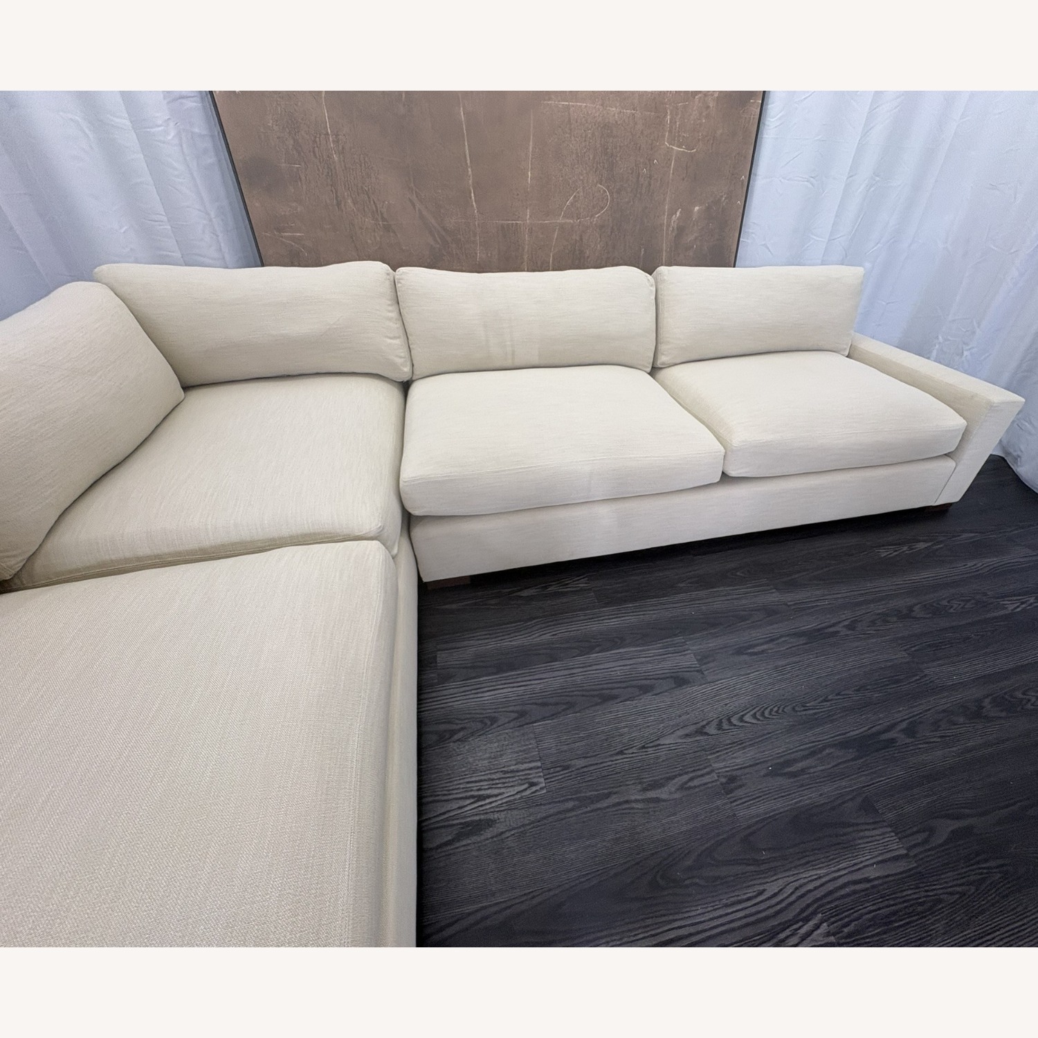 Restoration Hardware Maxwell L-Sectional | Classic | Down | Dune - image-8