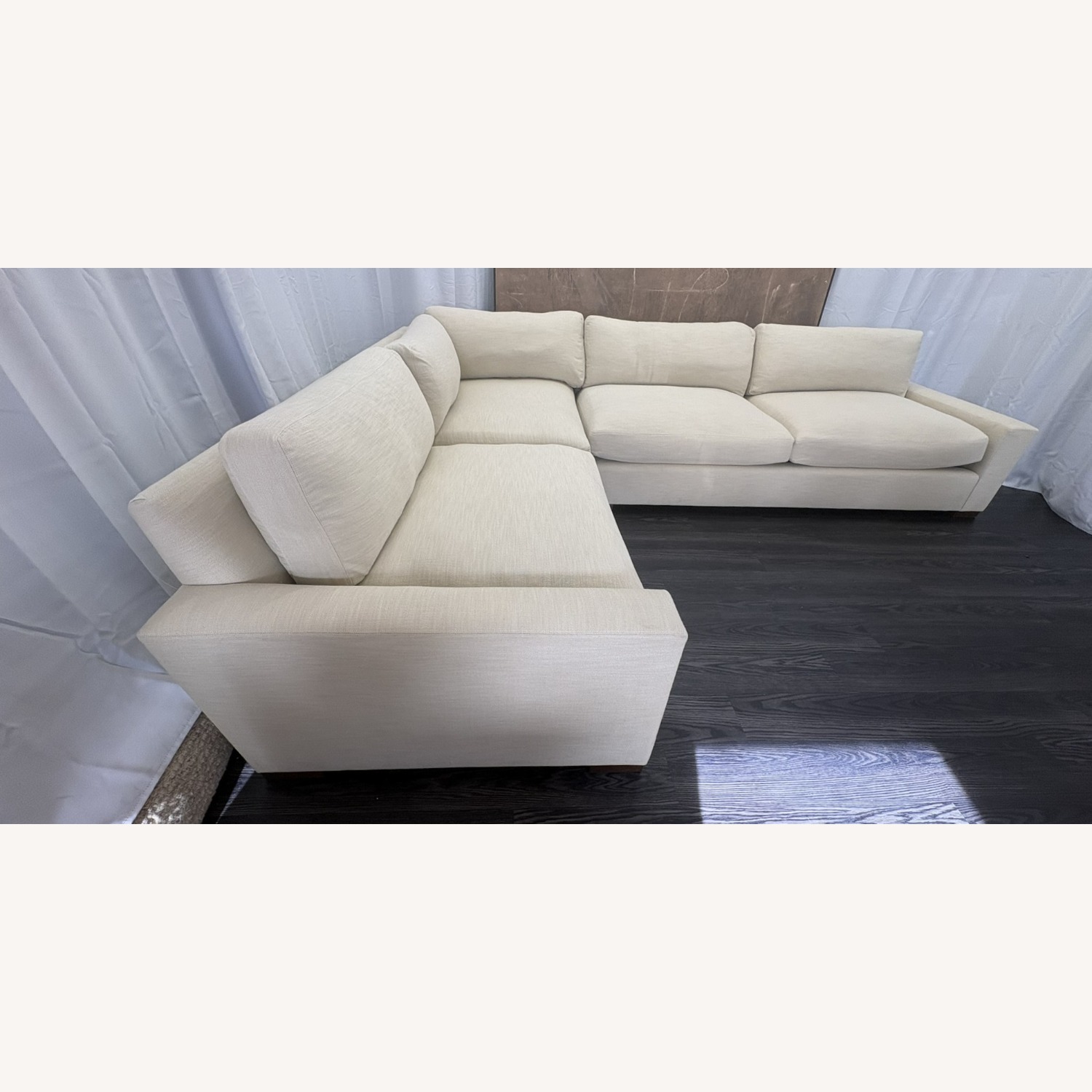 Restoration Hardware Maxwell L-Sectional | Classic | Down | Dune - image-16
