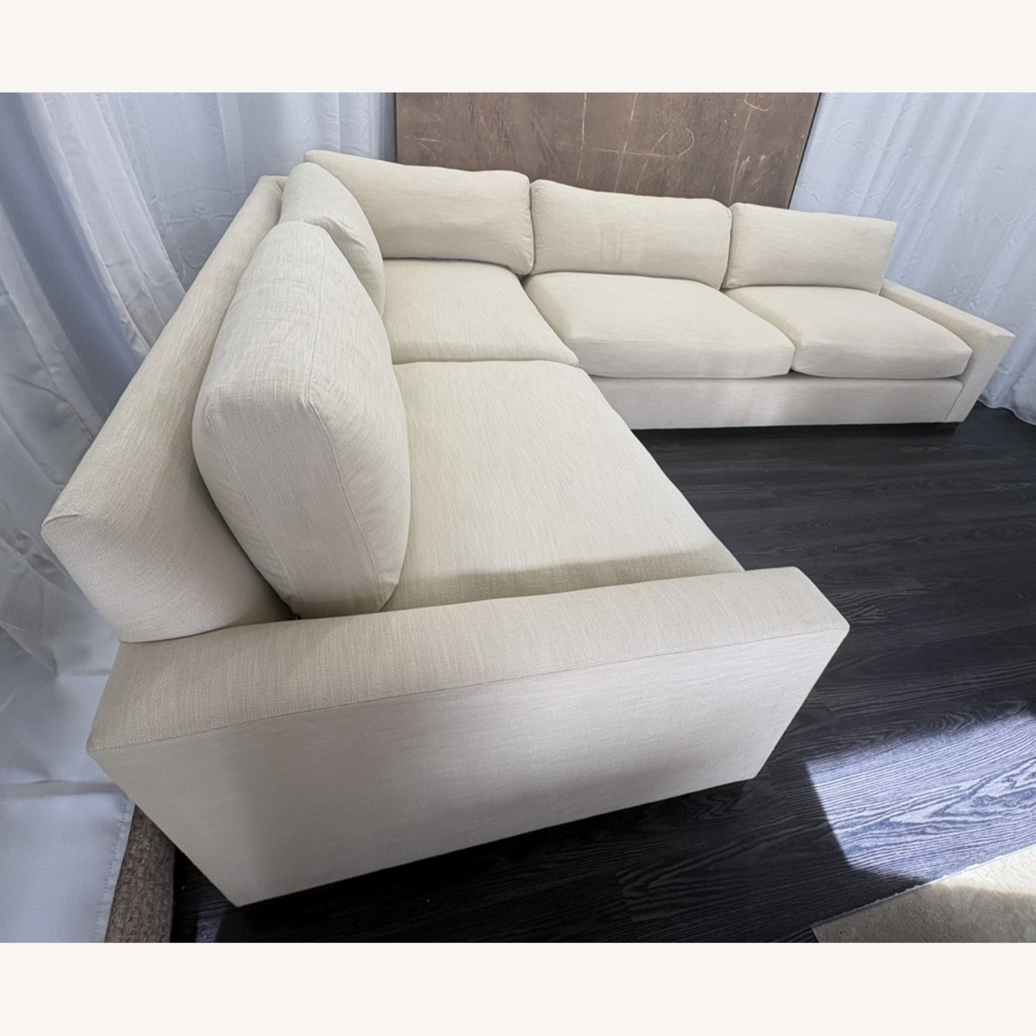 Restoration Hardware Maxwell L-Sectional | Classic | Down | Dune - image-29