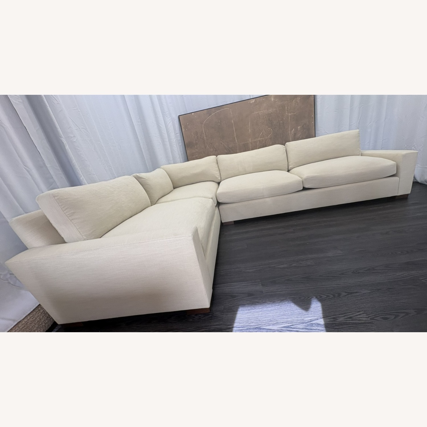 Restoration Hardware Maxwell L-Sectional | Classic | Down | Dune - image-38