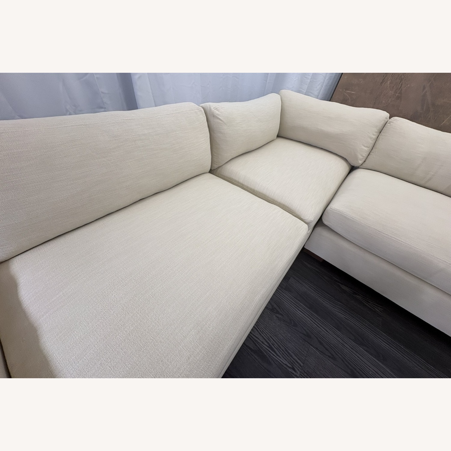 Restoration Hardware Maxwell L-Sectional | Classic | Down | Dune - image-9