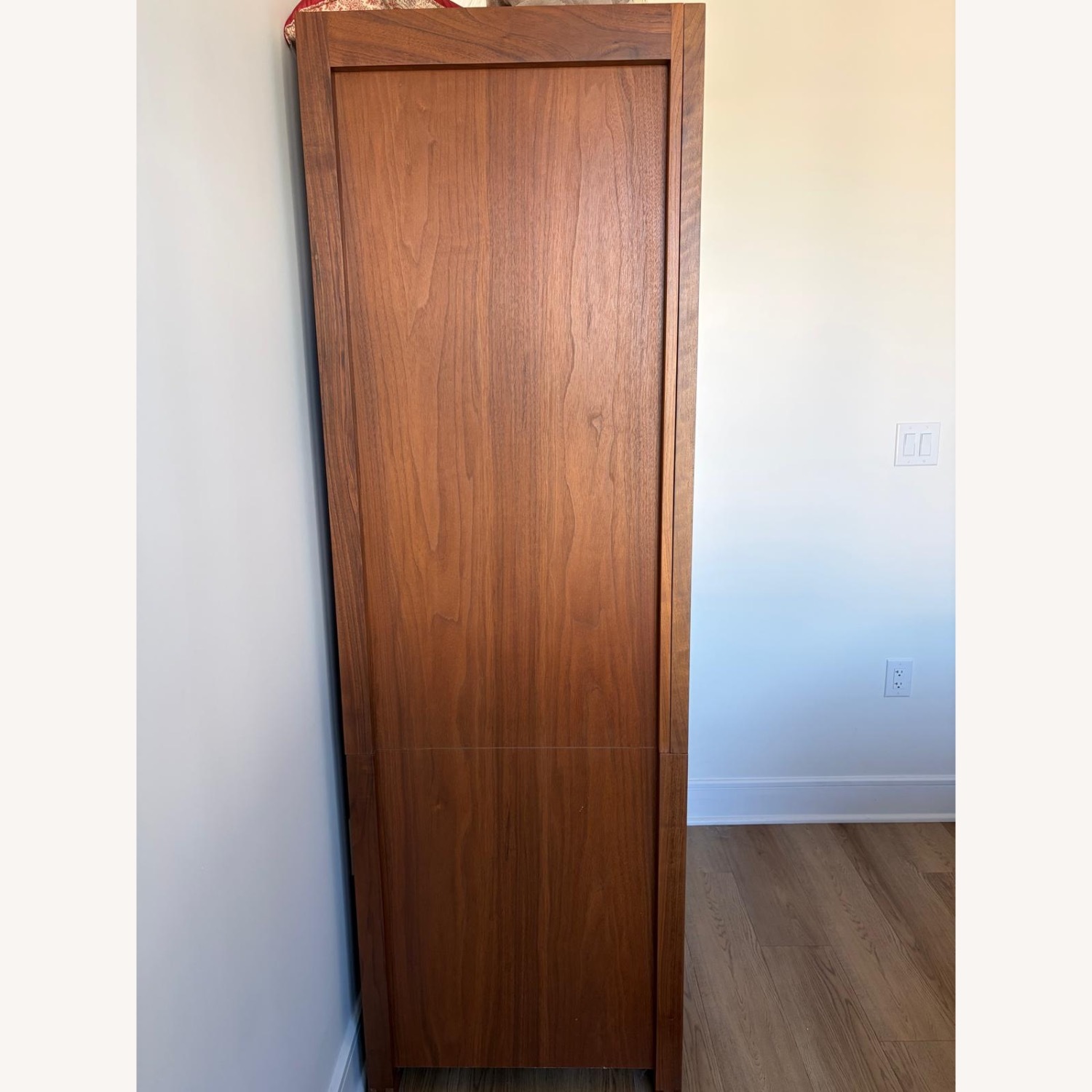 Design Within Reach Light Brown Wood Armoire - image-3